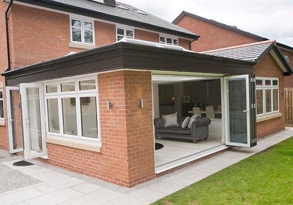 'Warm' Aluminium Bi-fold Doors